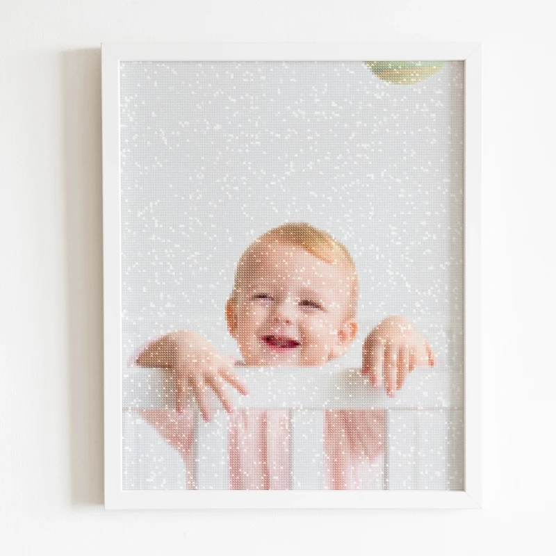 Dein Wunschmotiv - als Diamond Painting (eckige Steine)