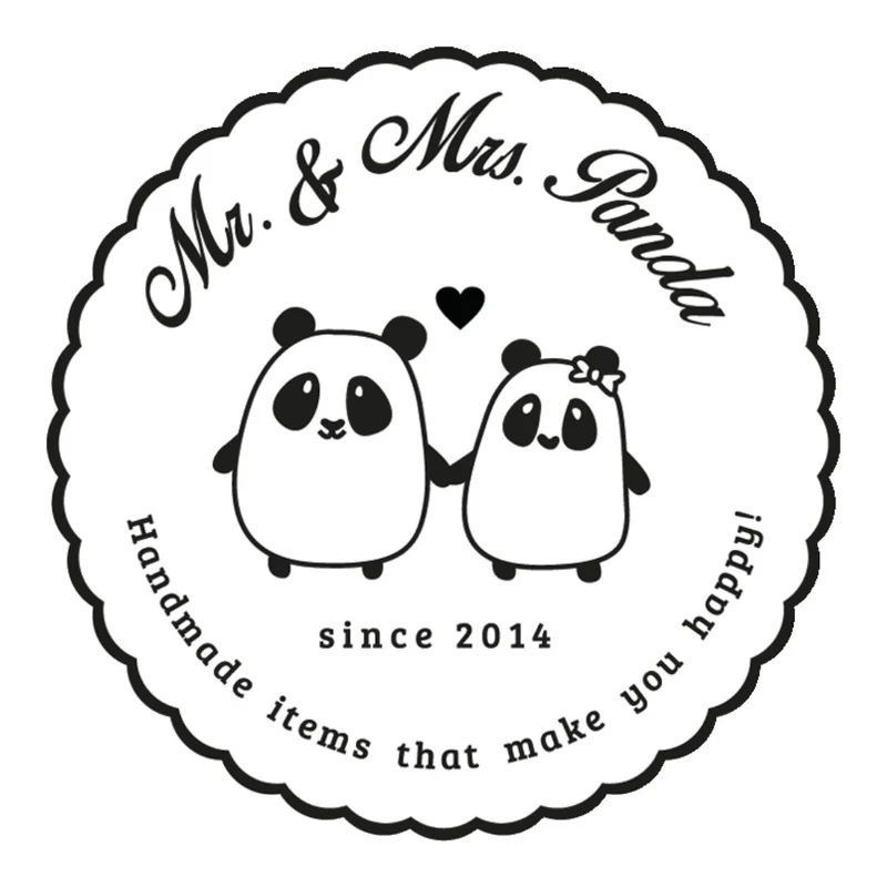 Weihnachtskekse Mr. & Mrs. Panda mit Truthahn