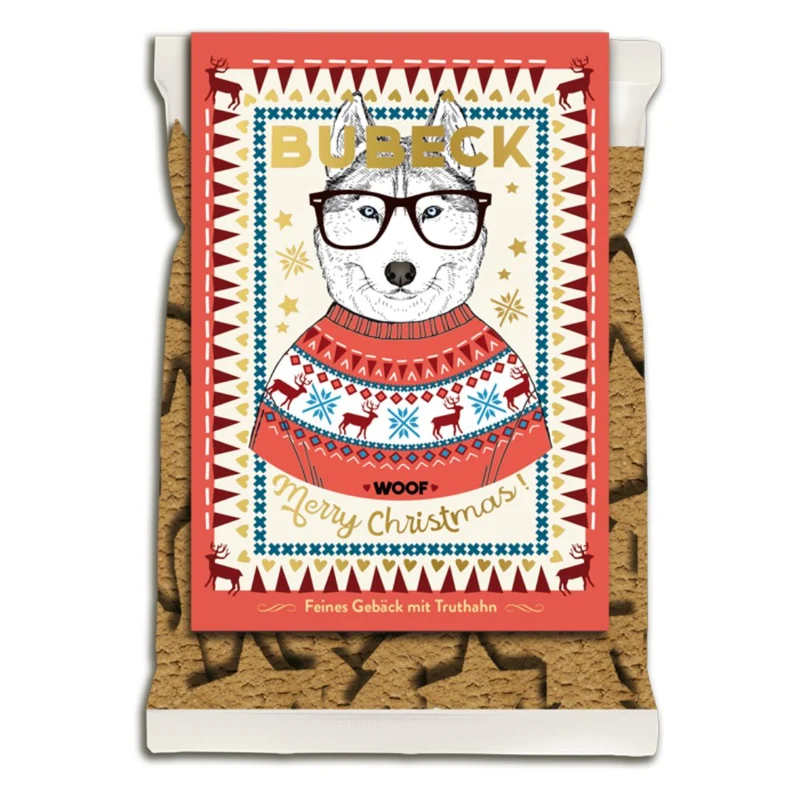 Weihnachtskekse Hipster Edition 2026 mit Truthahn