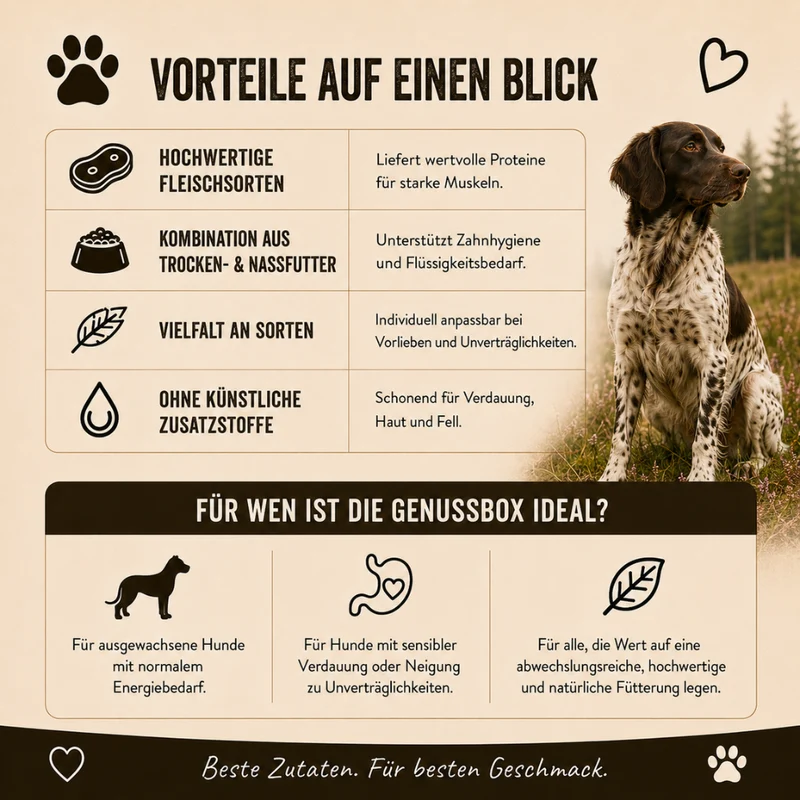 Genussbox Adult - Trocken- & Nassfutter