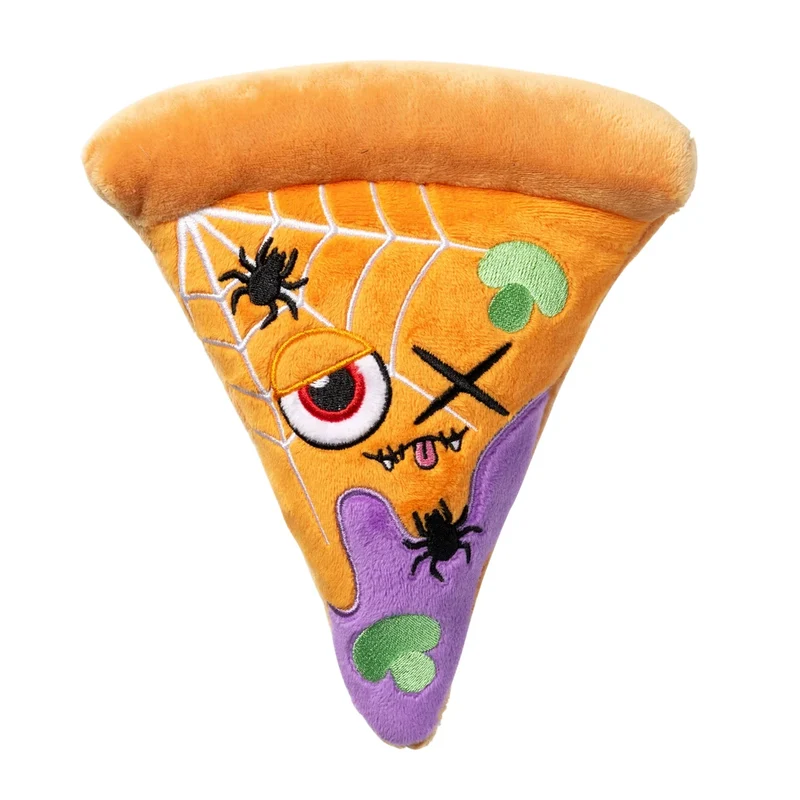 Hundespielzeug Halloween Web-Eroni Pizz
