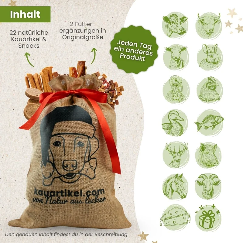 Adventskalender für Hunde