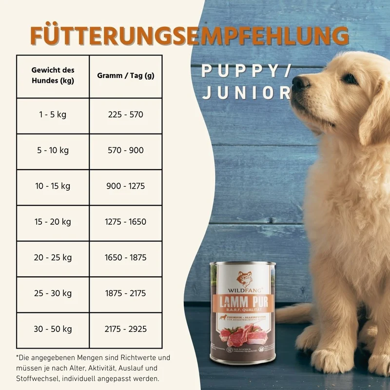 Nassfutter Mix 6 x 800g - BARF Qualität