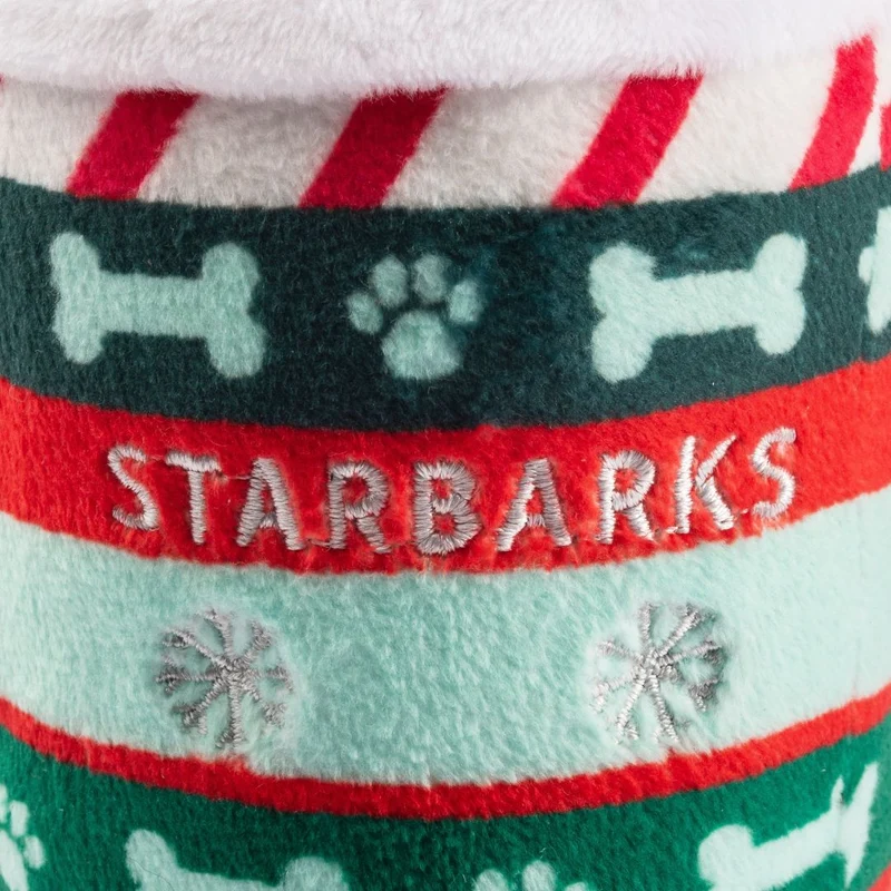 Starbarks Ginger Bark Latte Weihnachts-Hundespielzeug