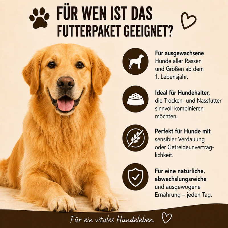 Adult Futterpaket Huhn - getreidefrei