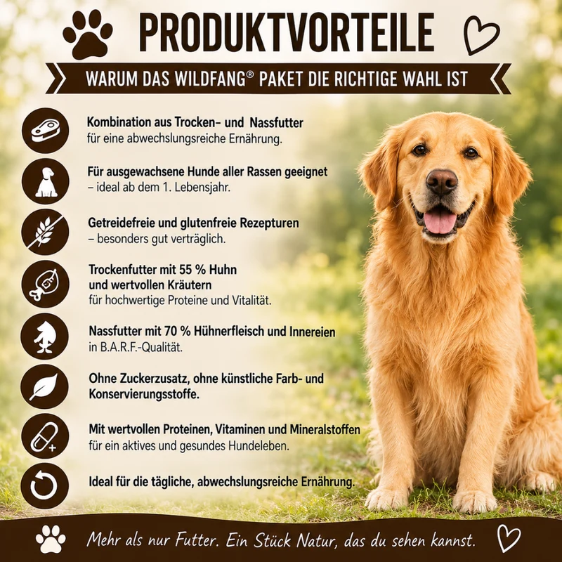 Adult Futterpaket Huhn - getreidefrei