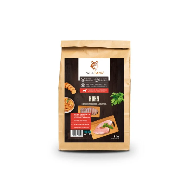 Adult Trockenfutter mit Huhn & Kräuter - getreidefrei