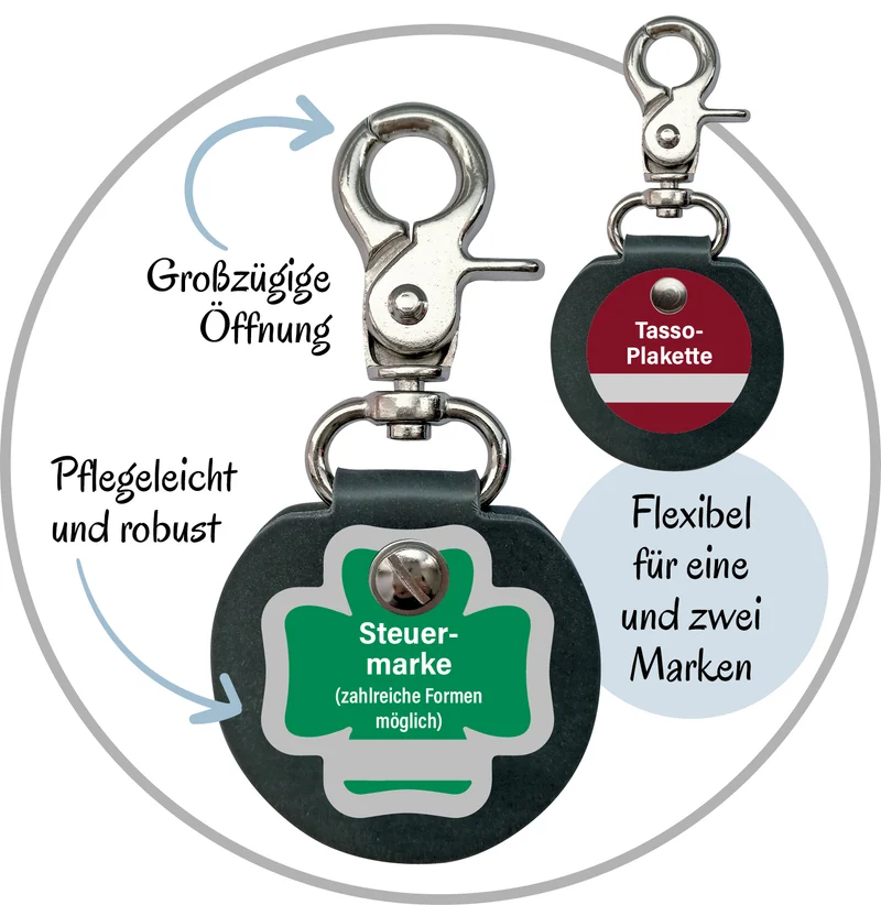 HUMABU Antiklimper Hundemarkenbund – Standard