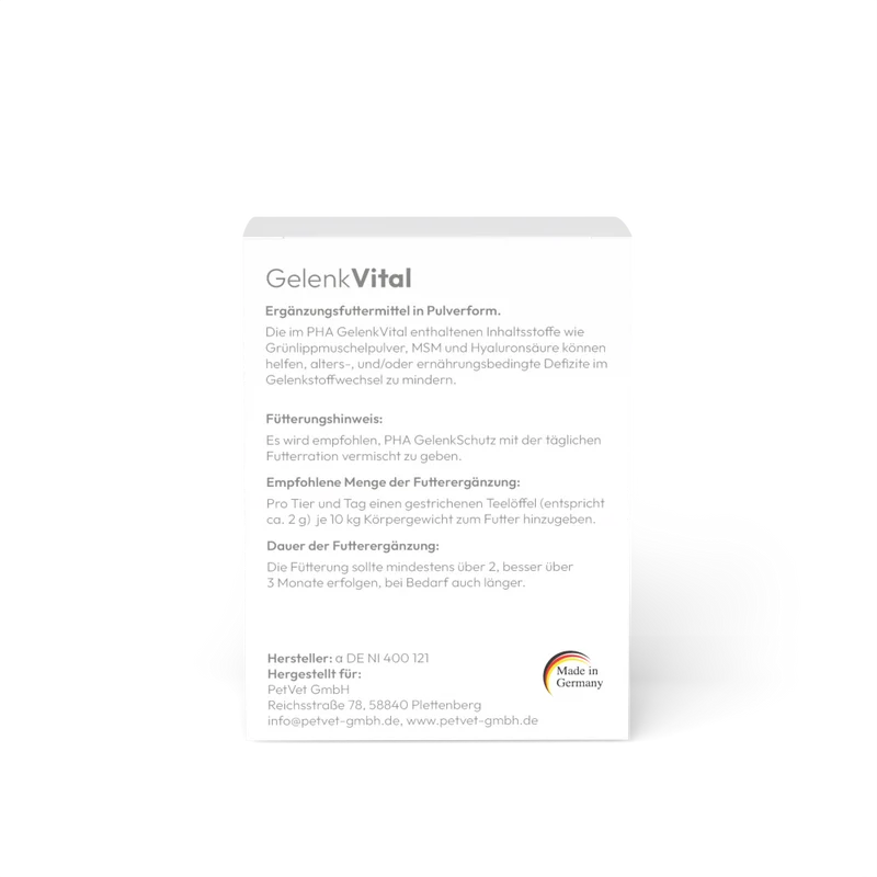 PHA GelenkVital für Hunde & Katzen 150 g