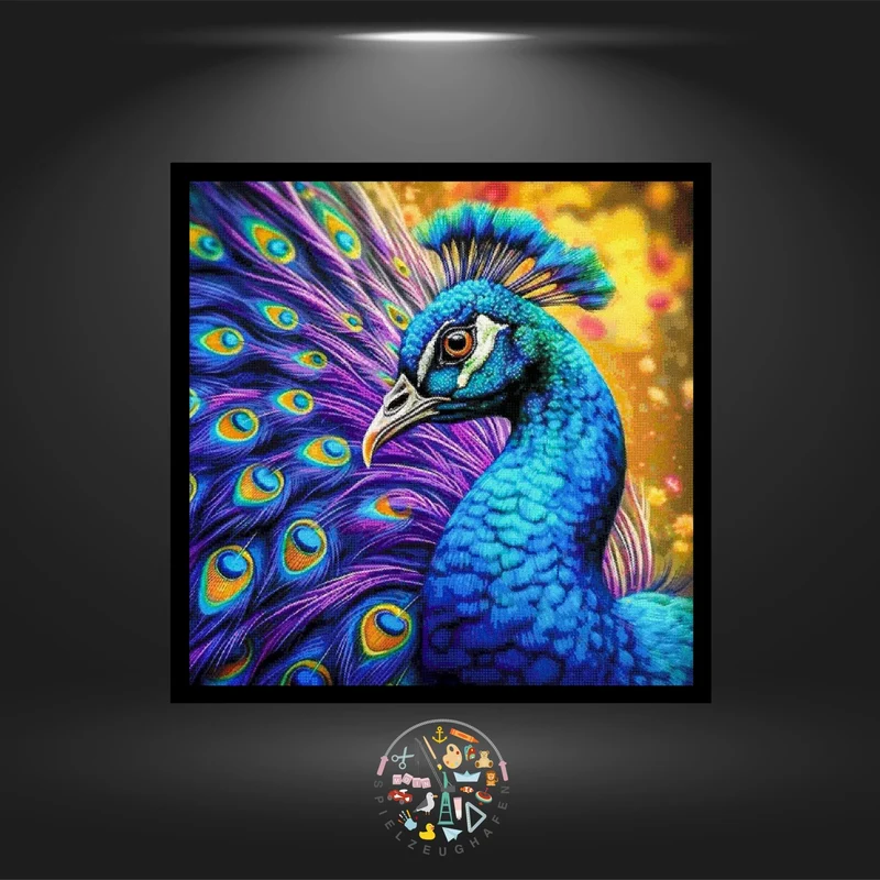 Peacock 'Beauty' - Bügelperlen