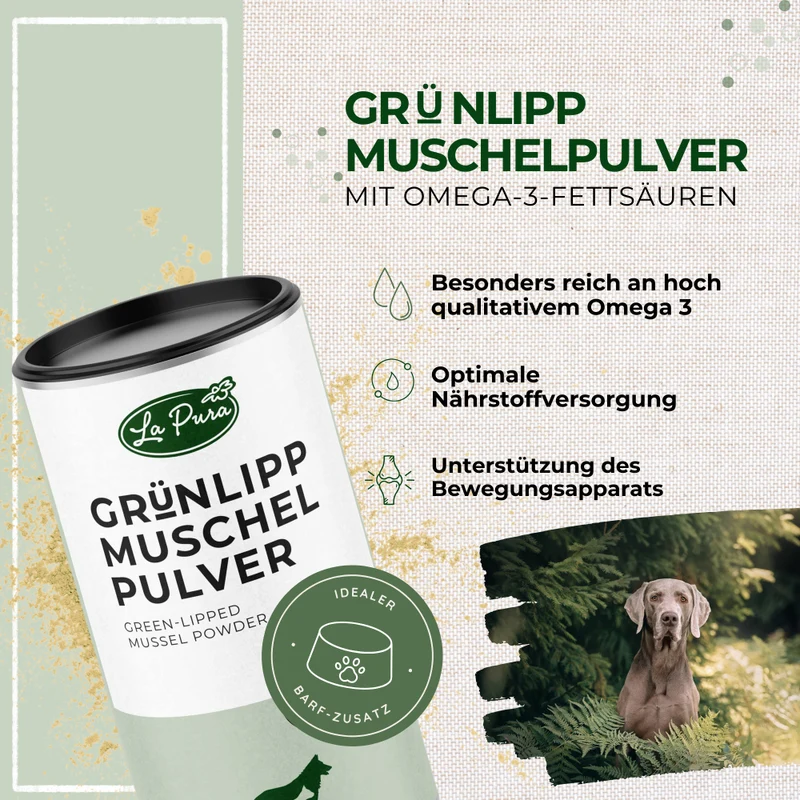 LaPura Grünlippmuschelpulver 250 g