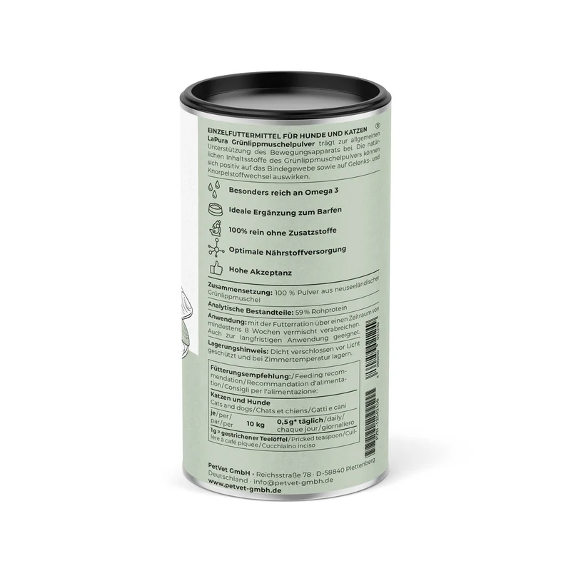 LaPura Grünlippmuschelpulver 250 g