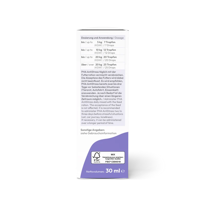 PHA AntiStress für Hunde u. Katzen 30 ml