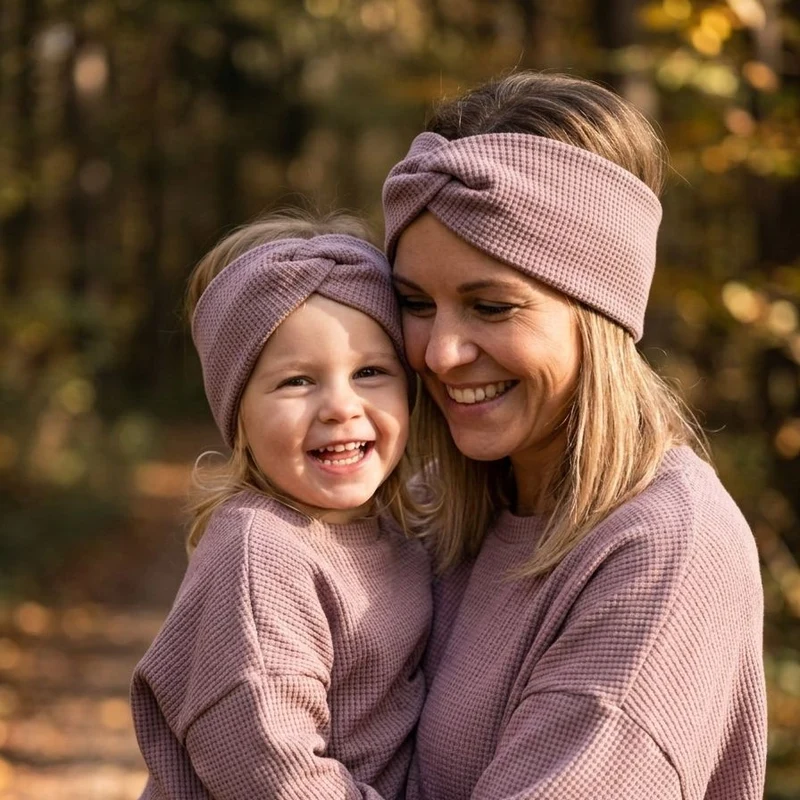Stirnband, Mauve