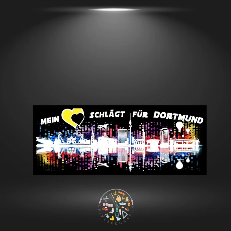 Skyline Dortmund - Strass rund