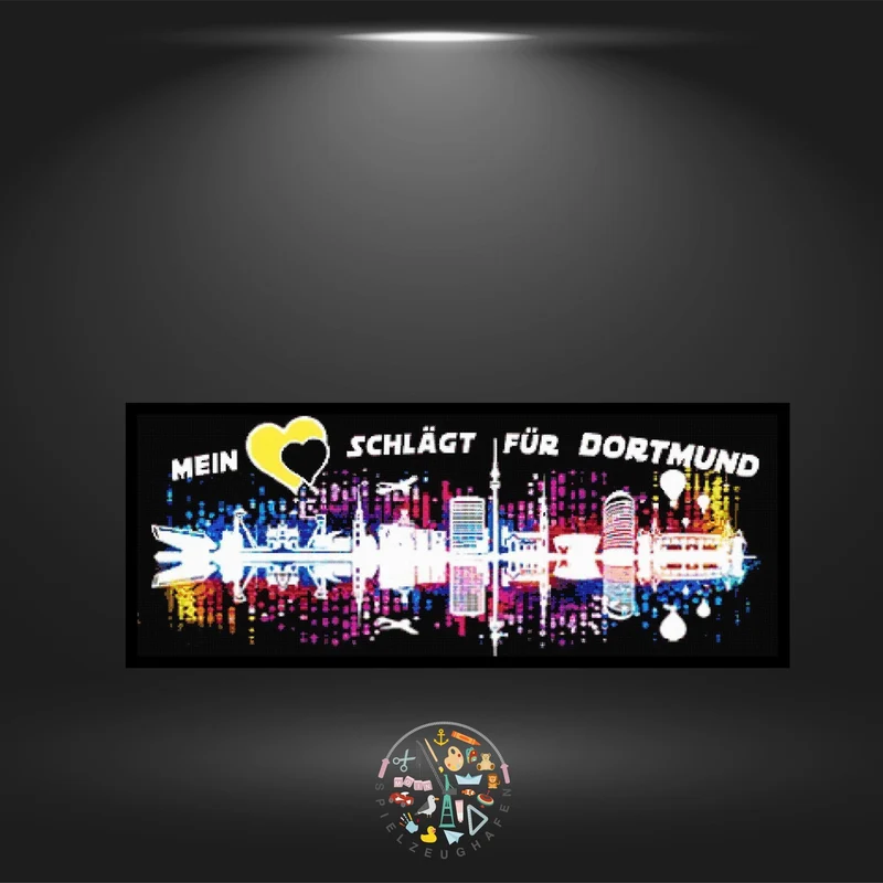 Skyline Dortmund - Strass rund