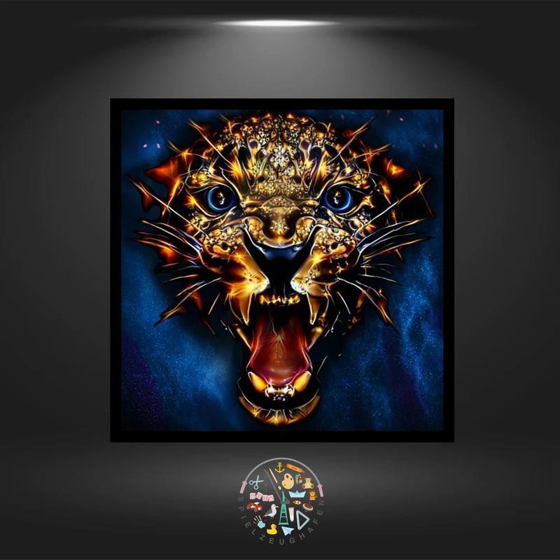 Leopard 'Azzar' - Quadratisch mit AB