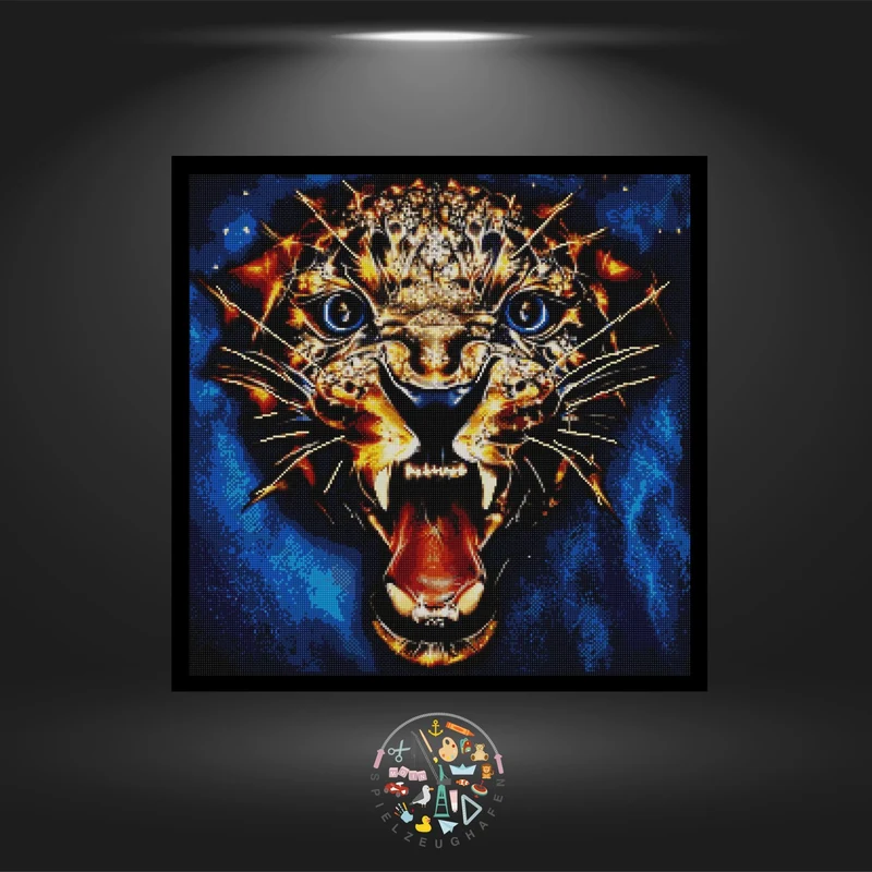 Leopard 'Azzar' - Quadratisch mit AB