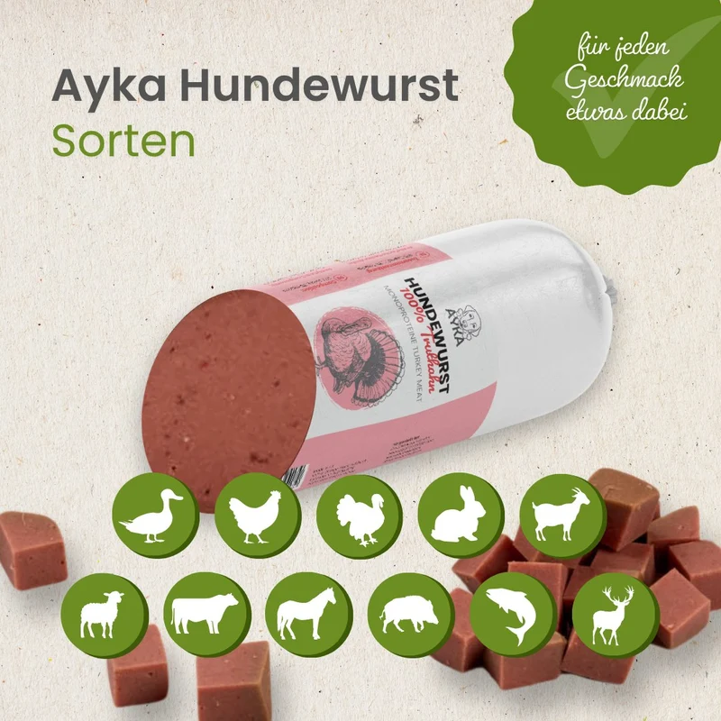 Ayka Hundewurst Truthahn