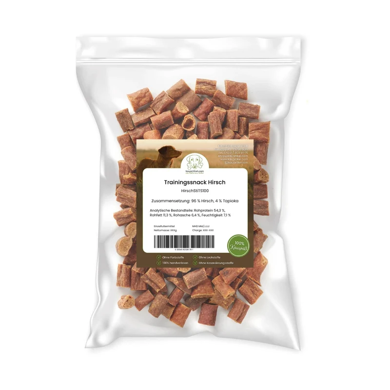 Hirsch-Sticks-Trainingssnack
