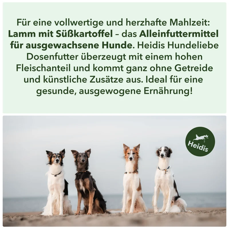 Lamm mit Süßkartoffel - Nassfutter