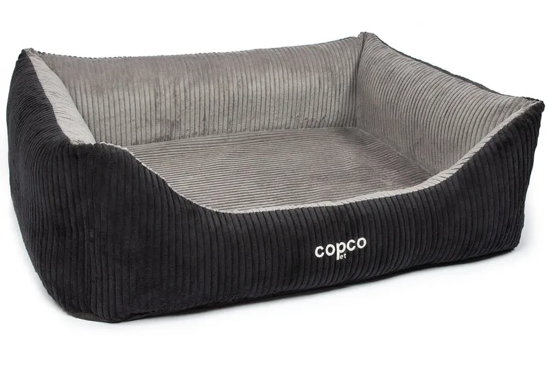 Orthopädisches Hundebett Kyra – Cord, waschbar & kuschelig für kleine & große Hunde