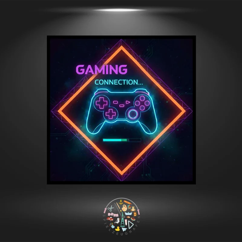 Gaming pink - Strass rund