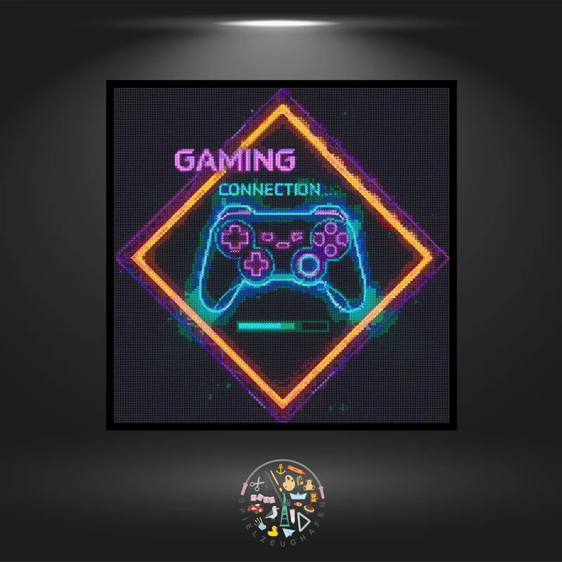Gaming pink - Strass rund