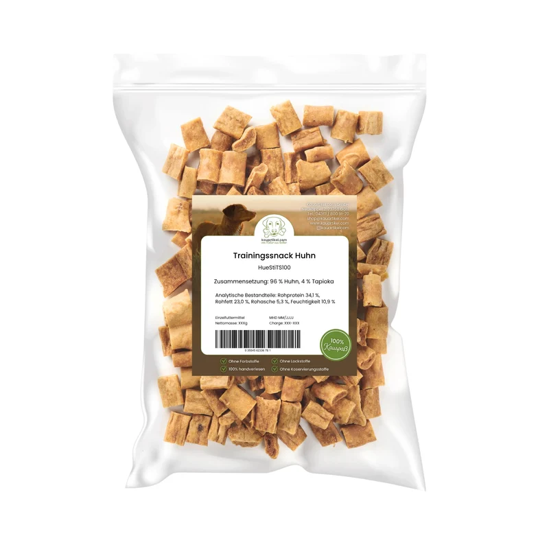 Hühner-Sticks-Trainingssnack