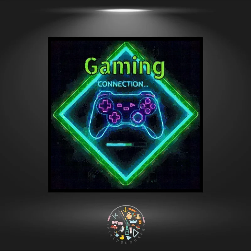 Gaming green - Bügelperlen