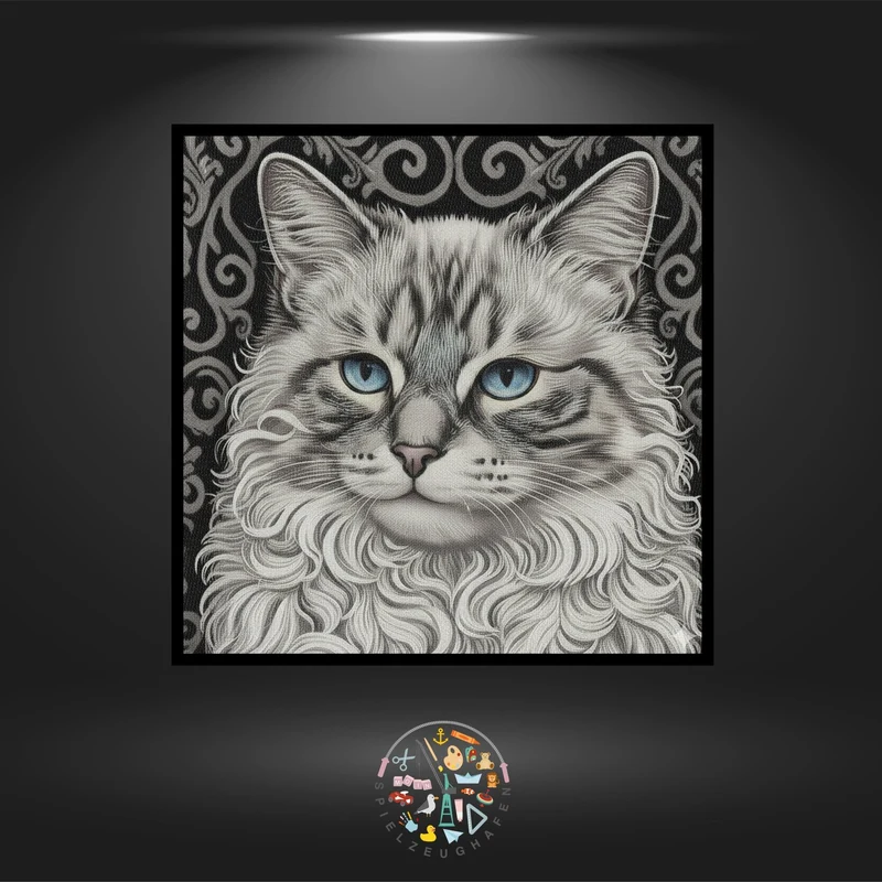 Katze 'Zia' - Bügelperlen