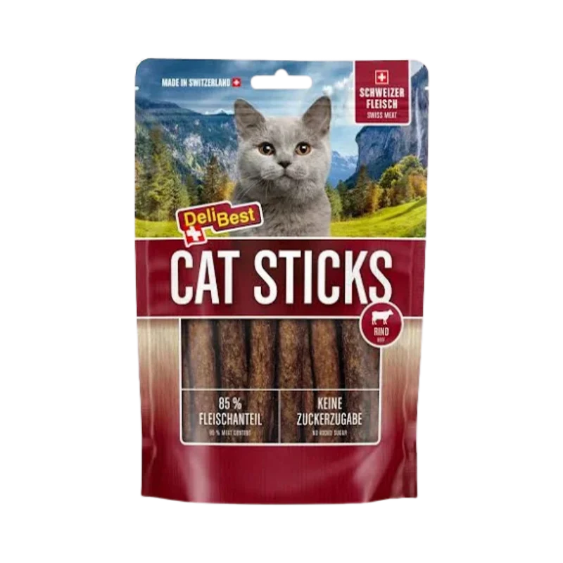 DeliBest Cat Sticks Rind 50g