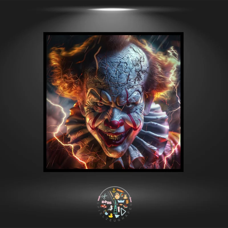 Scary Clown - Quadratisch