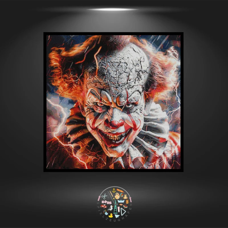 Scary Clown - Quadratisch