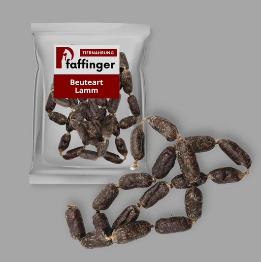 Lamm-/ Schafminis Würstl mit Brennessel