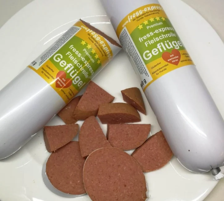 Fleischrolle Geflügel mit Hirse 400g