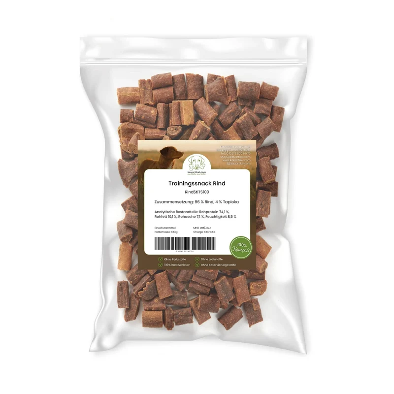 Rinder-Sticks-Trainingssnack