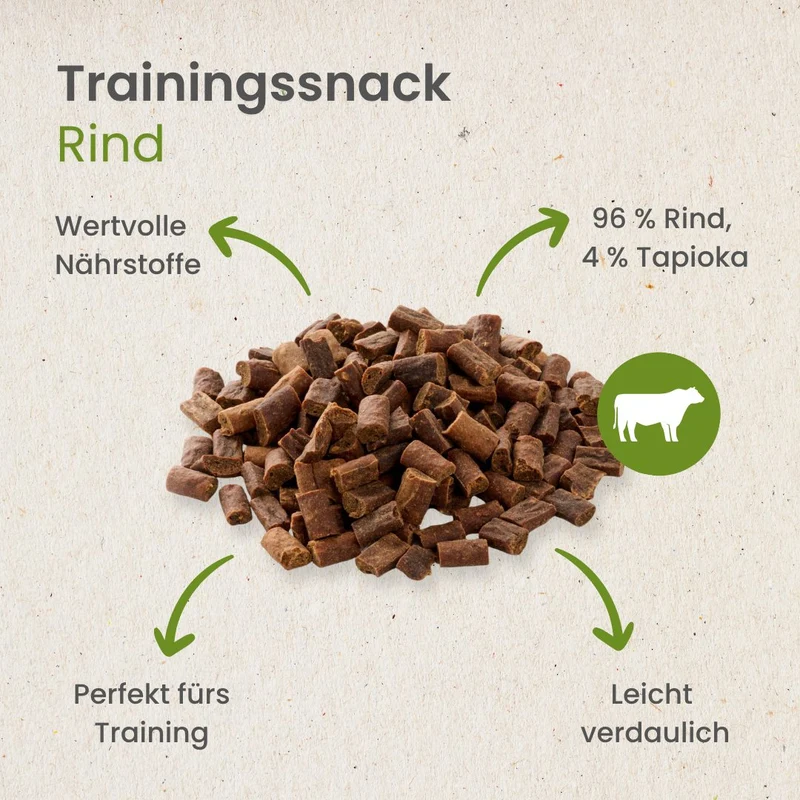 Rinder-Sticks-Trainingssnack