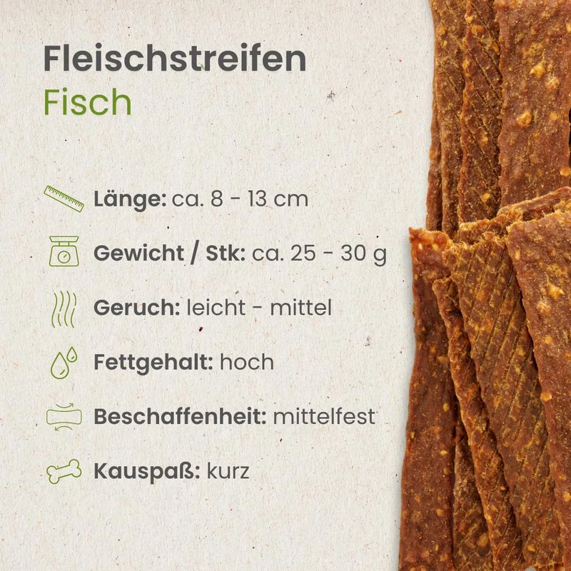 Fisch-Fleischstreifen