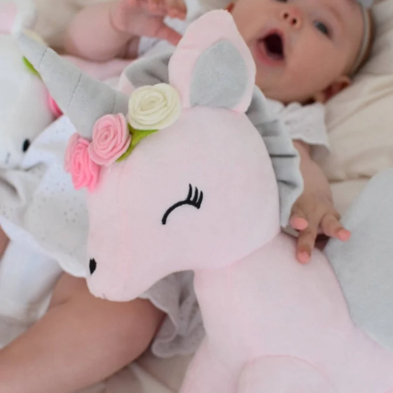 Personalisierter Metoo Einhorn in Rosa