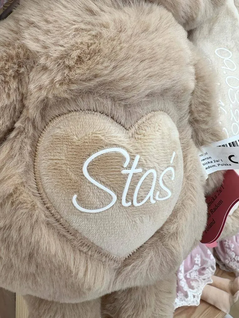 Personalisierter Metoo Teddybär-Hase in Beige