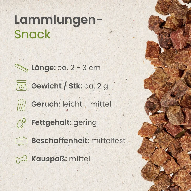 Lamm-Lungensnack