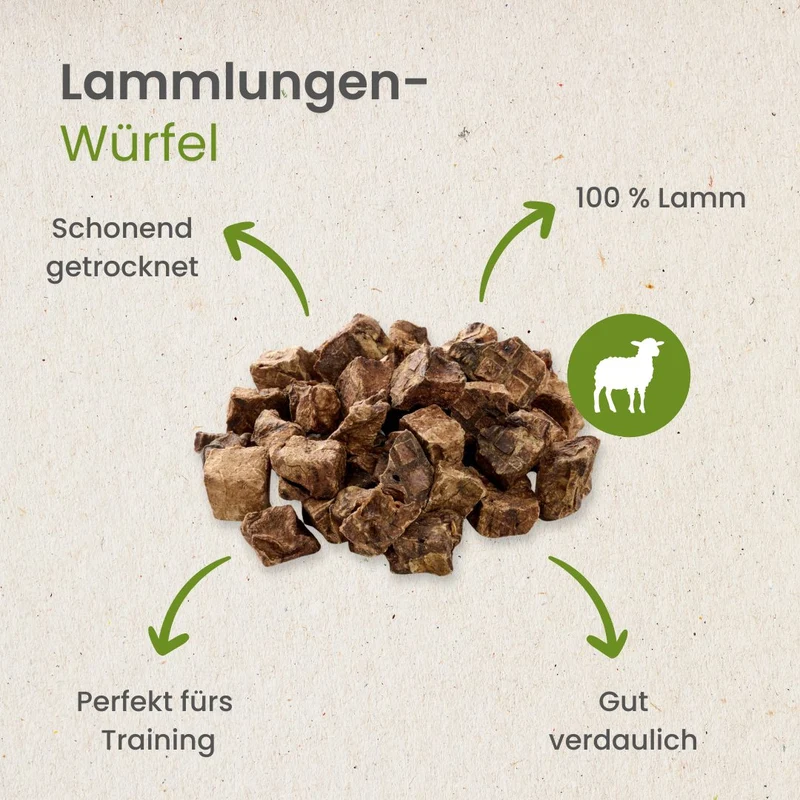 Lamm-Lungenwürfel
