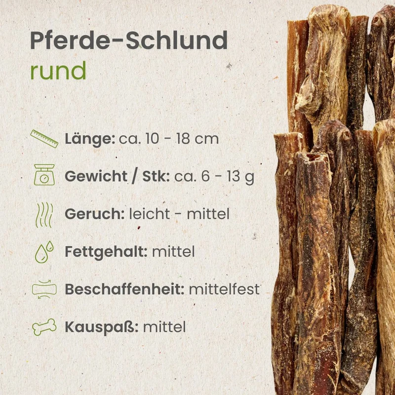 Pferde-Schlund, rund