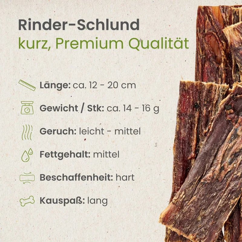 Rinder-Schlund, kurz Premium Qualität