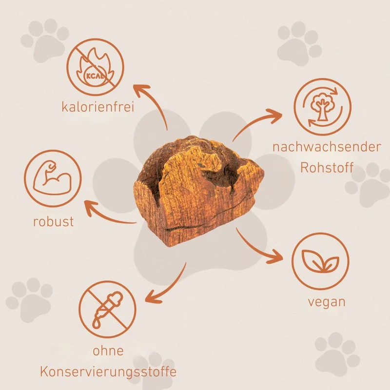 Kauwurzel aus Baumheide - 3er Set