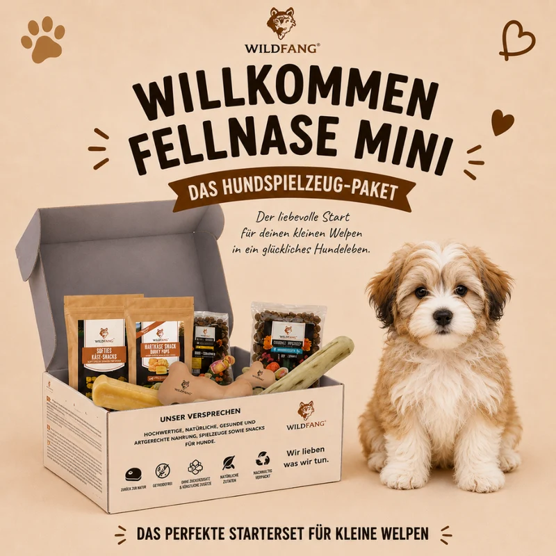 Welpen Paket "Willkommen Fellnase Mini"