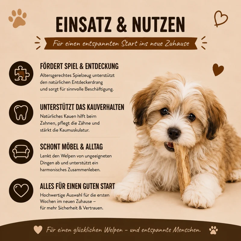 Welpen Paket "Willkommen Fellnase Mini"