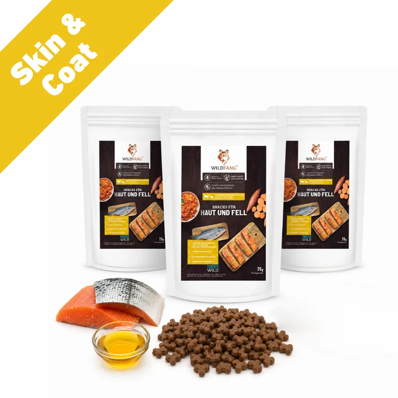 Skin & Coat – Funktionelle Snacks für Haut & Fell - 3er Set