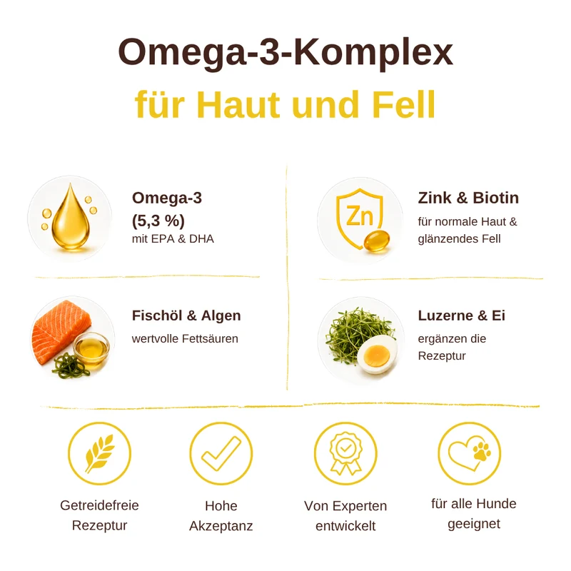 Skin & Coat – Funktionelle Snacks für Haut & Fell - 3er Set